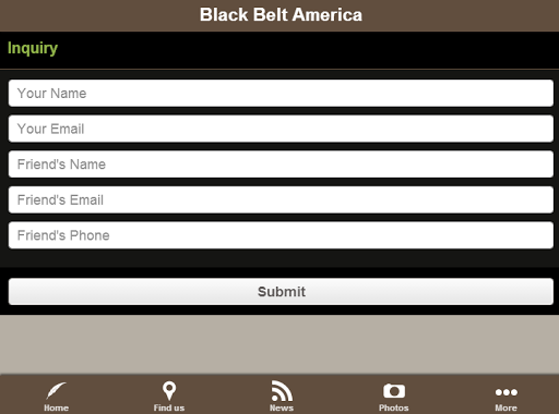 【免費運動App】Black Belt America-APP點子