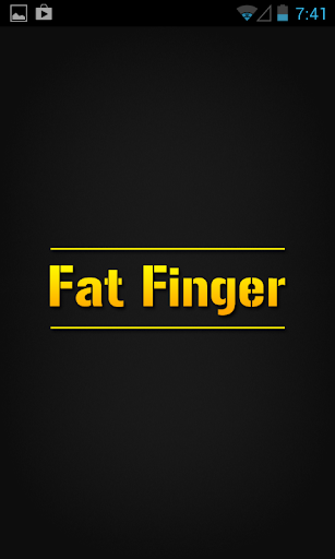 Fat Finger