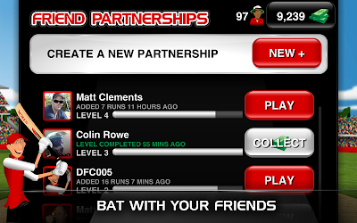 Stick Cricket Partnerships