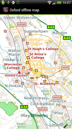 Oxford offline map