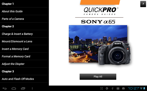 【免費攝影App】Guide to Sony a65 Beyond-APP點子