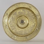 Schaal met de slag bij Nieuwpoort en andere overwinningen op de Spanjaarden. Adam van Vianen, 1614