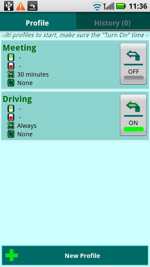 Auto SMS Lite(Autoresponder) Screen 2