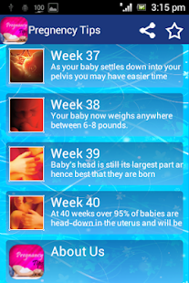 Lastest Pregnancy Tips Week by Week APK for Android
