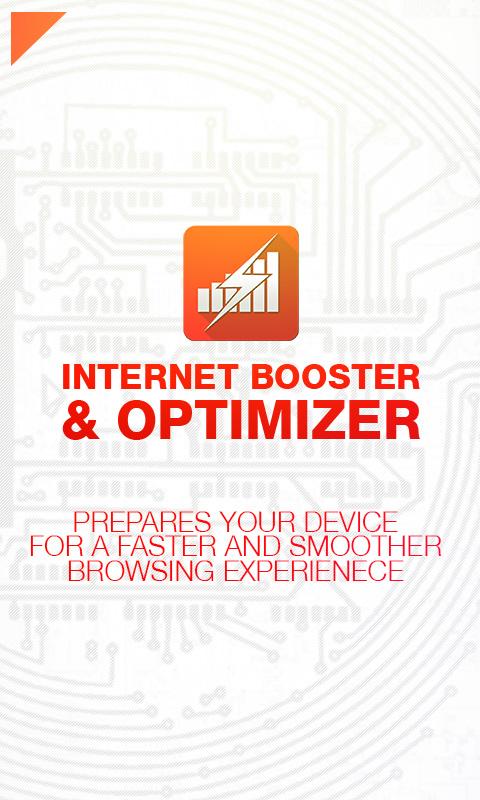Android application Internet Booster &amp; Optimizer screenshort