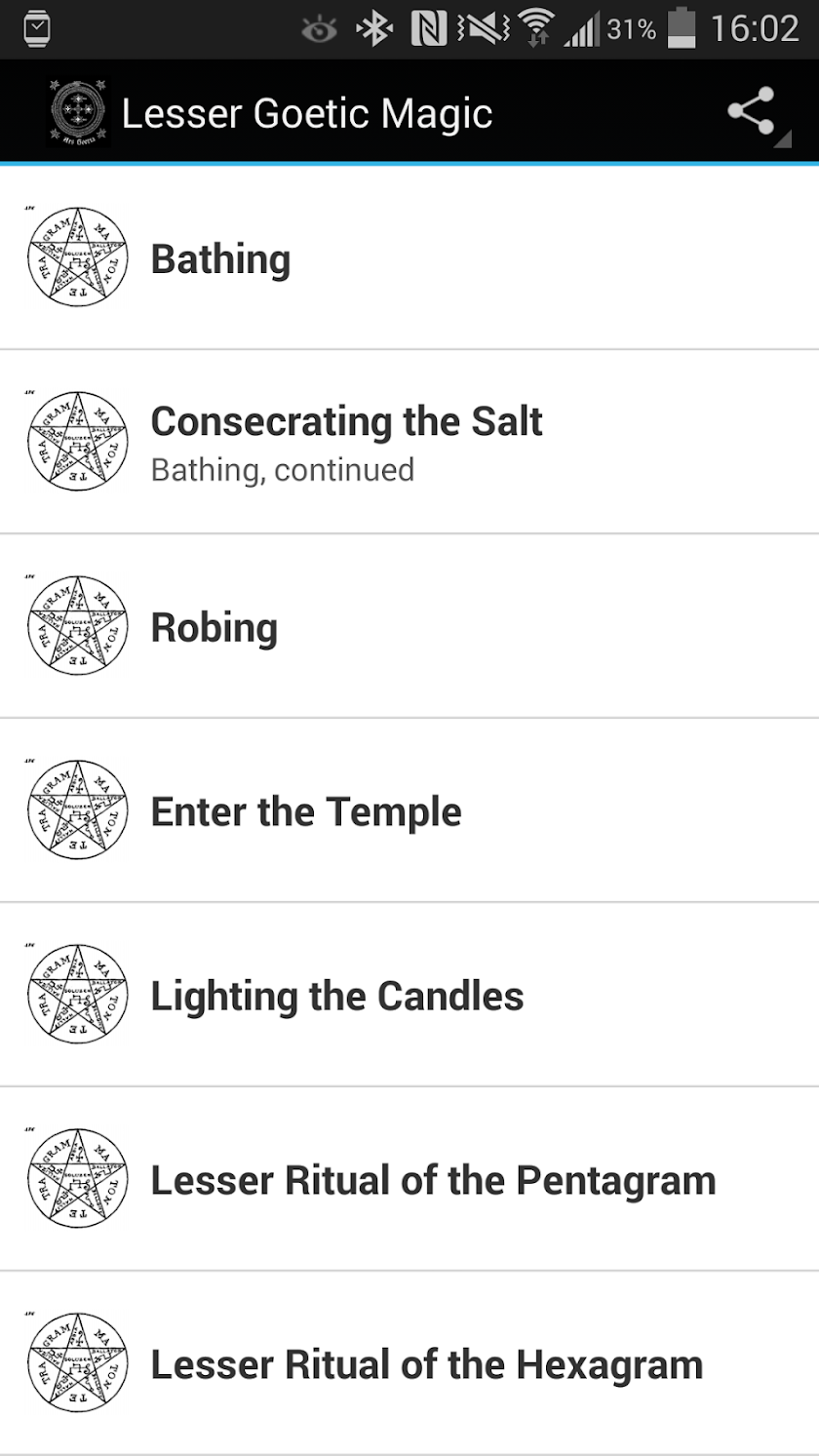 Lesser Goetic Magick Screen 2