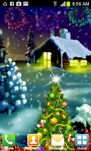 Download Christmas Snow Live Wallpaper APK