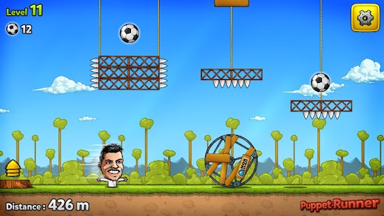 Puppet Runner-Hand Footballers Screenshots 10