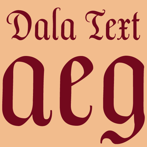 Dala Text FlipFont LOGO-APP點子