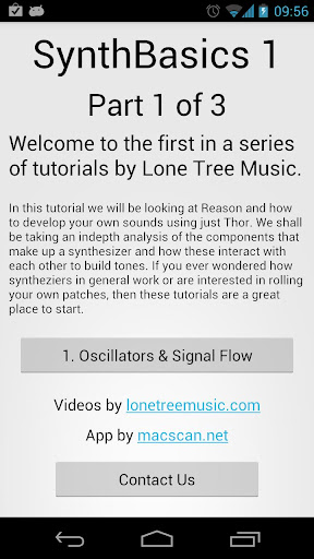 SynthBasics 1 - Part 1 of 3