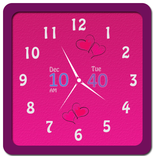 Pink Watch Widget LOGO-APP點子