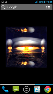 Lastest Nuclear Blast 3D Cube LWP APK for Android