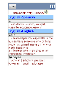 Download English Spanish Dictionary Pro APK