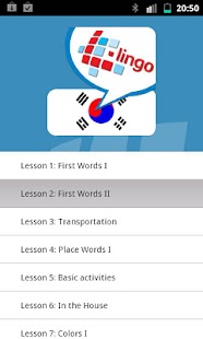 Free L-Lingo Learn Korean Pro APK