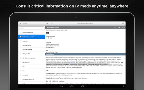 Intravenous Medications Gahart Screenshots 1