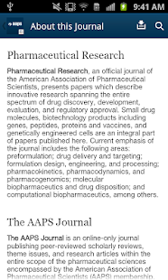 AAPS Journals Screenshots 6