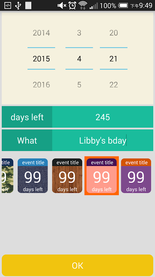 Day Counter Widget Android Apps on Google Play