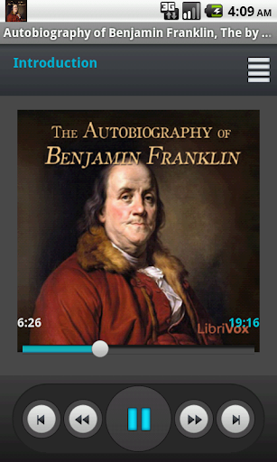 Autobiography of Ben Franklin