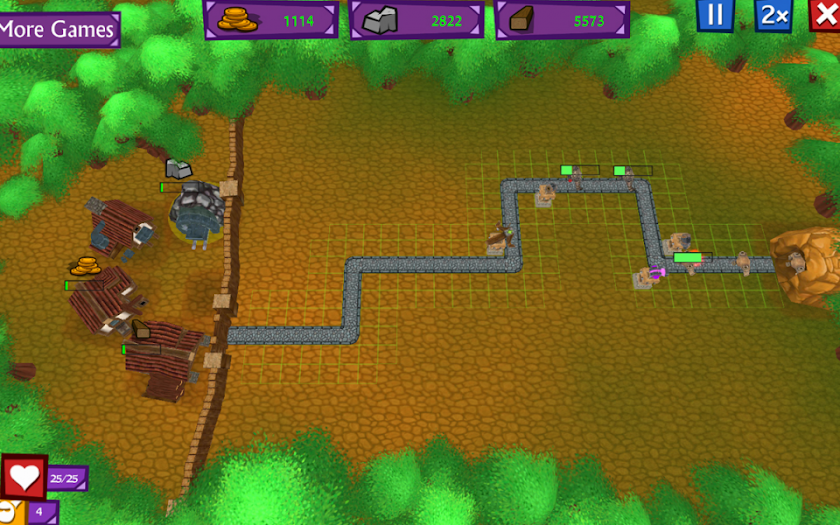 Castle Defense - Creature rush Screen 2