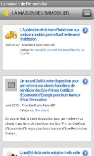 La maison de l'immobilier Screenshots 0