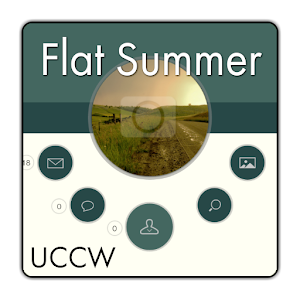 Flat Summer theme UCCW skin