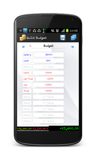 Quick Budget - 빠른 예산 1.6