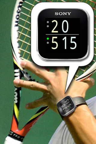 Android application Tennis Watch for MN2 screenshort