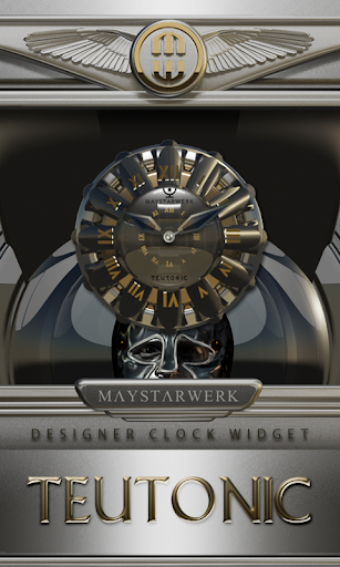 【免費個人化App】Clock Widget Teutonic-APP點子