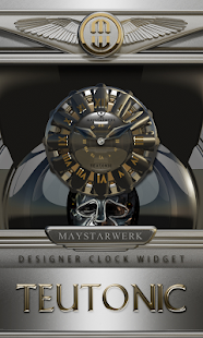 Clock Widget Teutonic - náhled