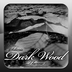 Free Dark Wood Theme HD.apk