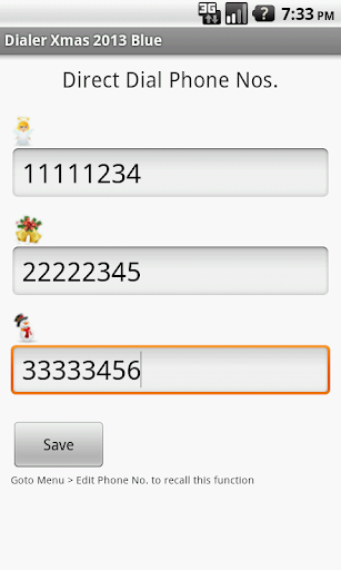 免費下載個人化APP|Dialer Xmas 2013 Blue app開箱文|APP開箱王