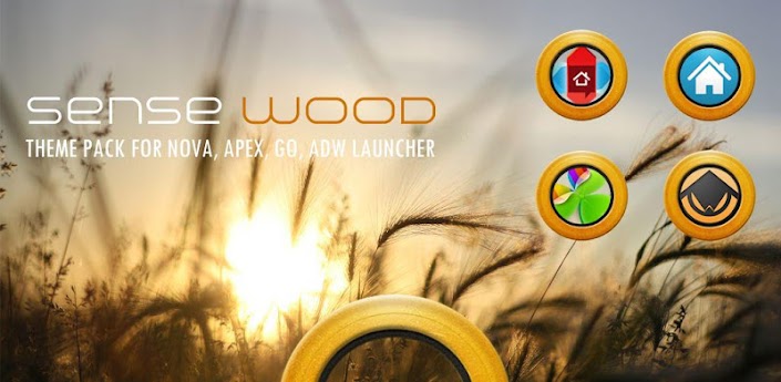 Sense Wood Theme Pack