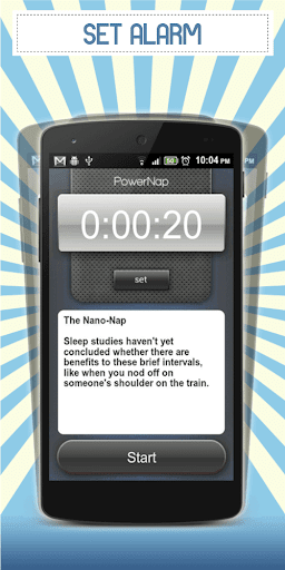 Power Nap Alarm