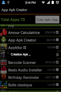 Apk Creator - screenshot thumbnail