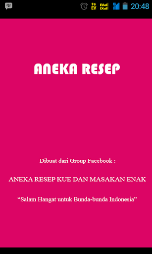 Aneka Resep Kue dan Makanan