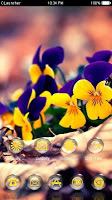 Crystal Flower Clauncher Theme APK 스크린샷 이미지 #4