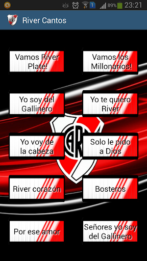 River Plate Cantos Hinchada