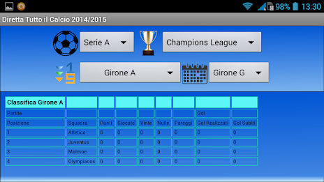 Live football b-series 14-15 poster 3