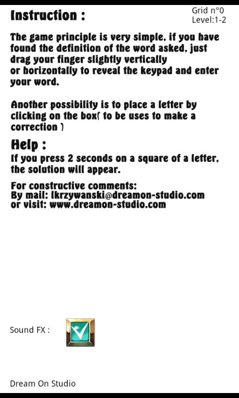 Arrow Words 2 Screen 2