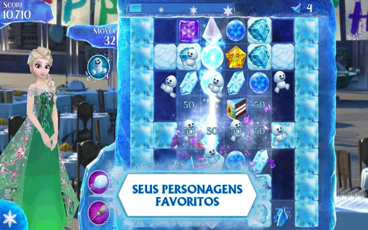 Frozen Free Fall - screenshot