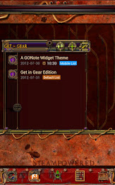 Get in Gear GO Note Theme poster 1