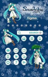 Free Download 雪ミク[初音ミク]壁紙きせかえ APK for Android