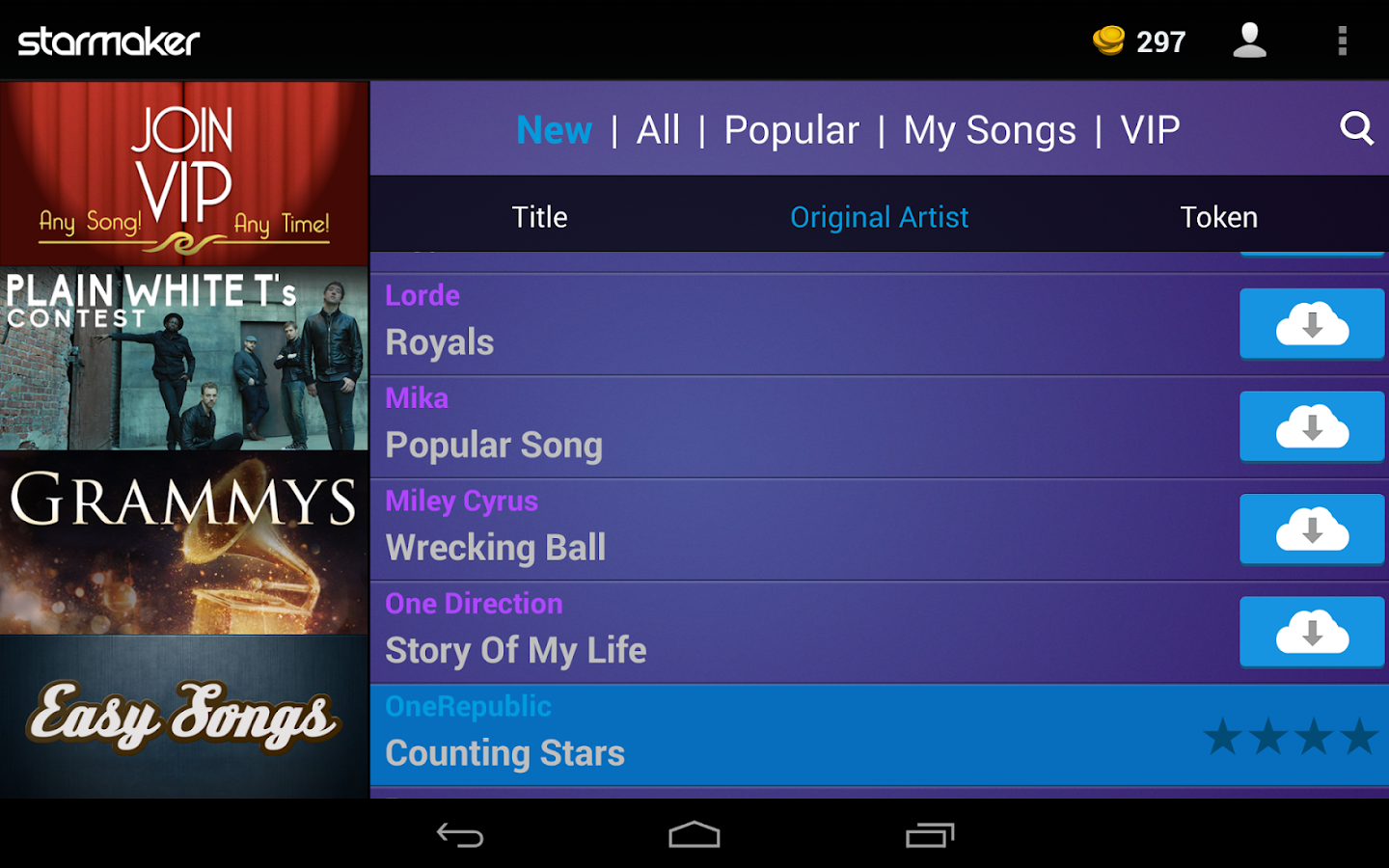 StarMaker Karaoke + AutoTune screenshot