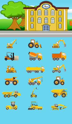 Kids Construction Cars Free