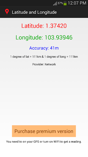 Latitude and Longitude