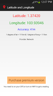 Latitude and Longitude Screenshots 0