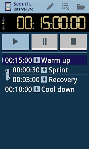 SequiTimer interval timer