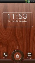 GO Locker Mahogany Wood Theme APK Download for Android