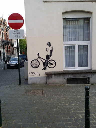 Biker Street Art