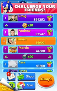 Sonic Jump Fever - screenshot thumbnail